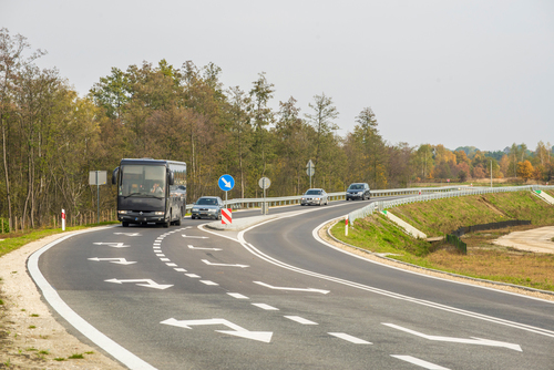 lewoskręt na trasie Brzesko - koszyce